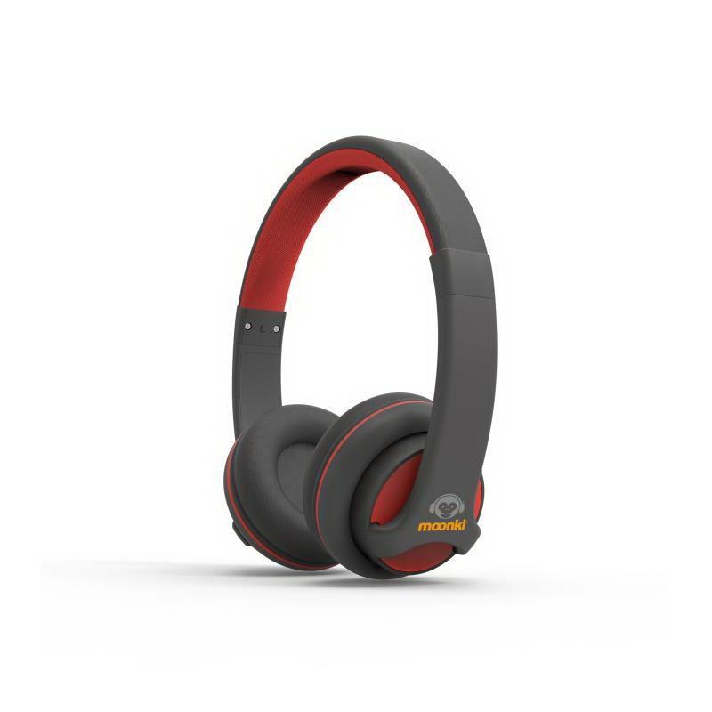 Auriculares inalambricos con microfono moonki hook-ear deportivos mh-h616bt  red