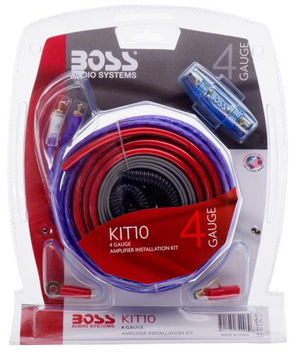 Kit Instalación Boss Audio 4 Gauge MISKIT10 